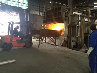 Tiltting Aluminum Holding Furnace Melting Furnace