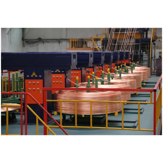 2020 Shanghai Swan Copper Wire Rod 8mm Die Casting Machine Copper Rod Continuous Upward Casting Machine