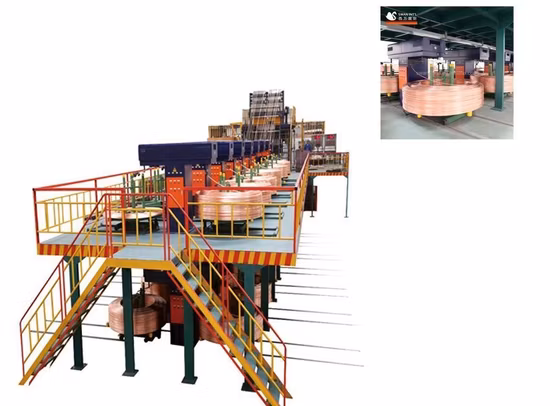 Copper Rod Upcasting Machine Line Upward Continuous Casting Machine