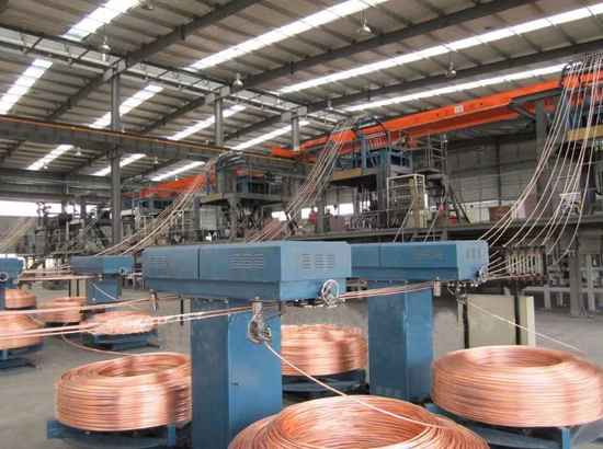 Copper Melting Furnace and Holding Furnace, Copper Rod Casting Furnace