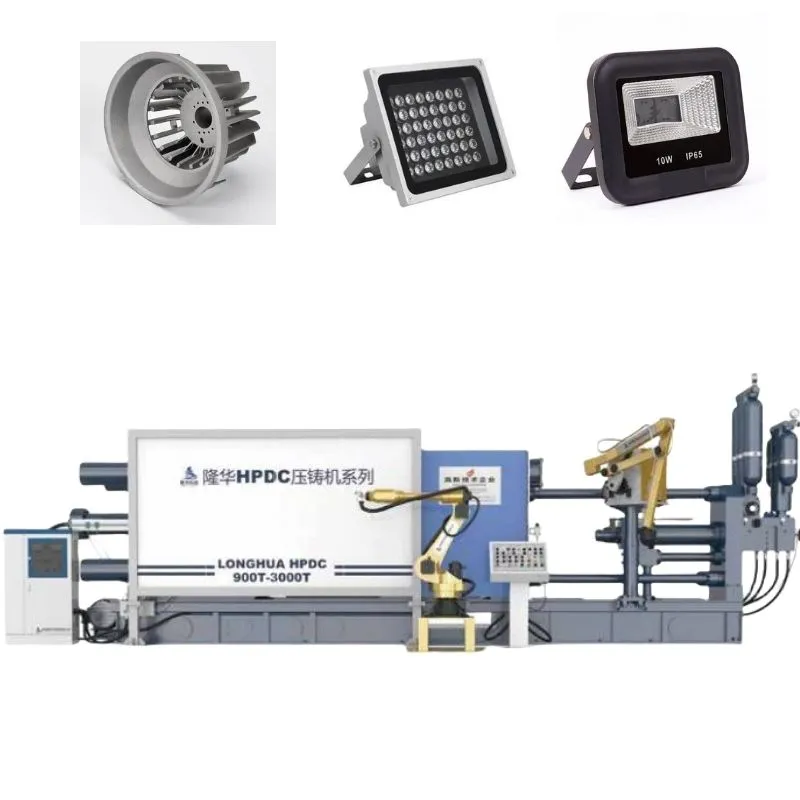 Vacuum Technology CE Approved Horizontal Continuous Cold Chamber Die Casting Machine