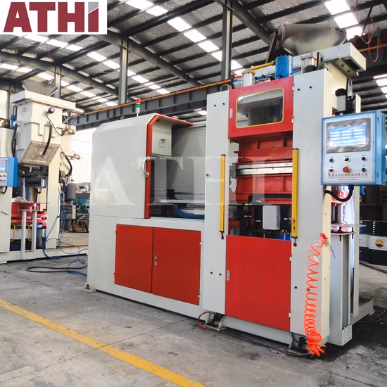Automatic Flaskless Horizontal Continuous Green Sand Casting Molding Machine